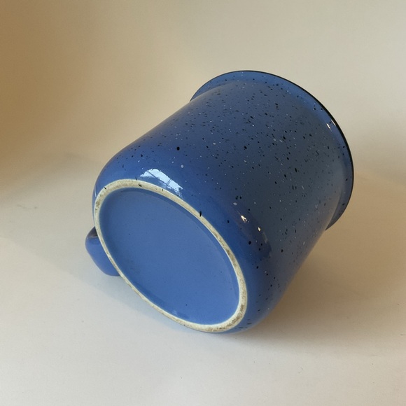 Blue Speckled Ceramic Camp Style Mug 12 Oz - Picture 11 of 14